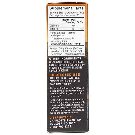 Hemp Extract 17 Mg, CW